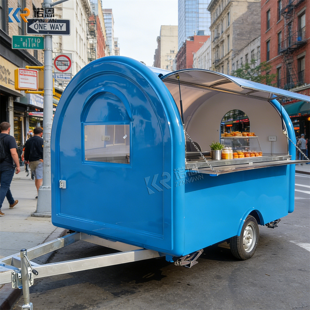 Food Snacks Catering - Customizable Snack Catering Trailer Mobile Food