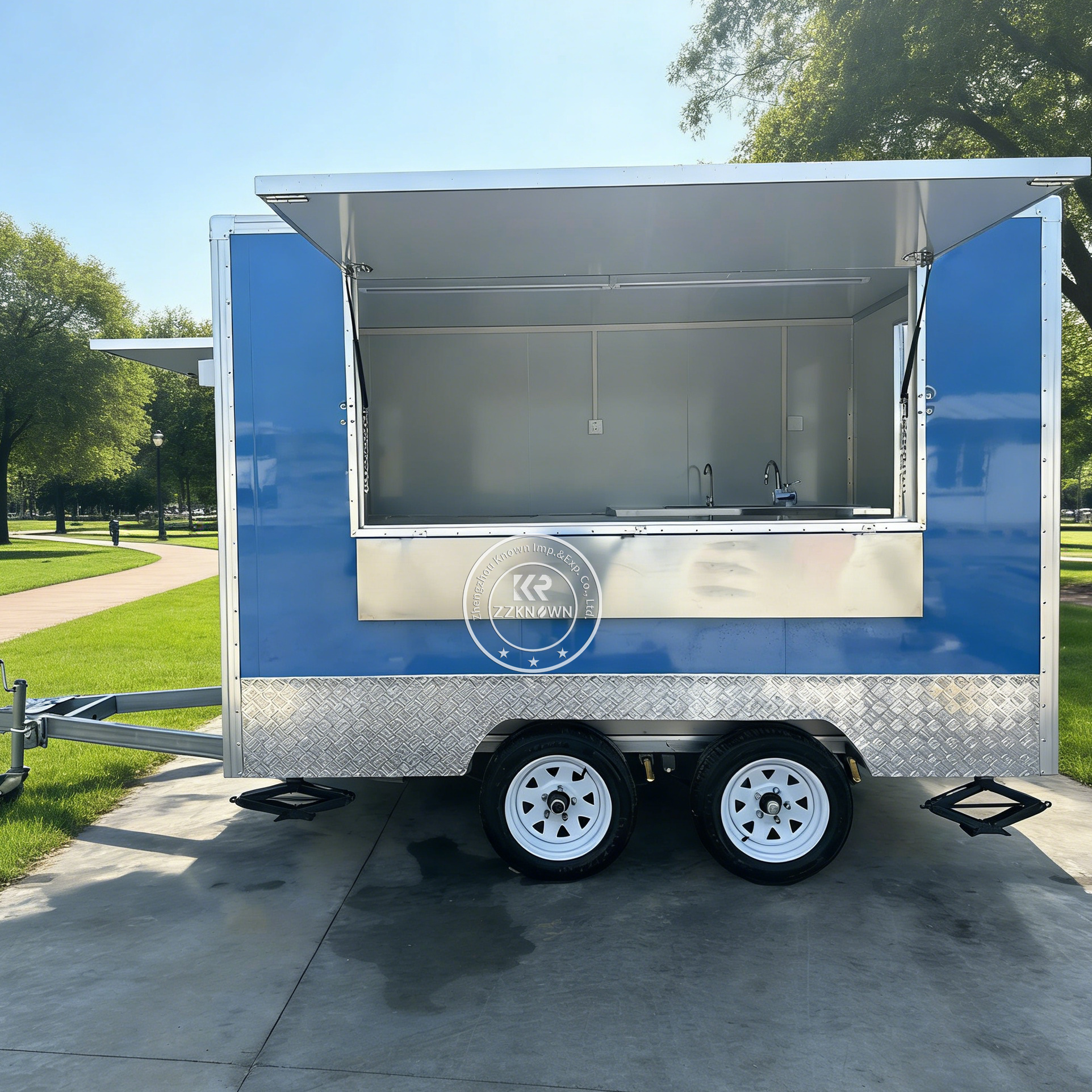 Food Snacks Catering - Custom Catering Trailer Mobile Fast Food