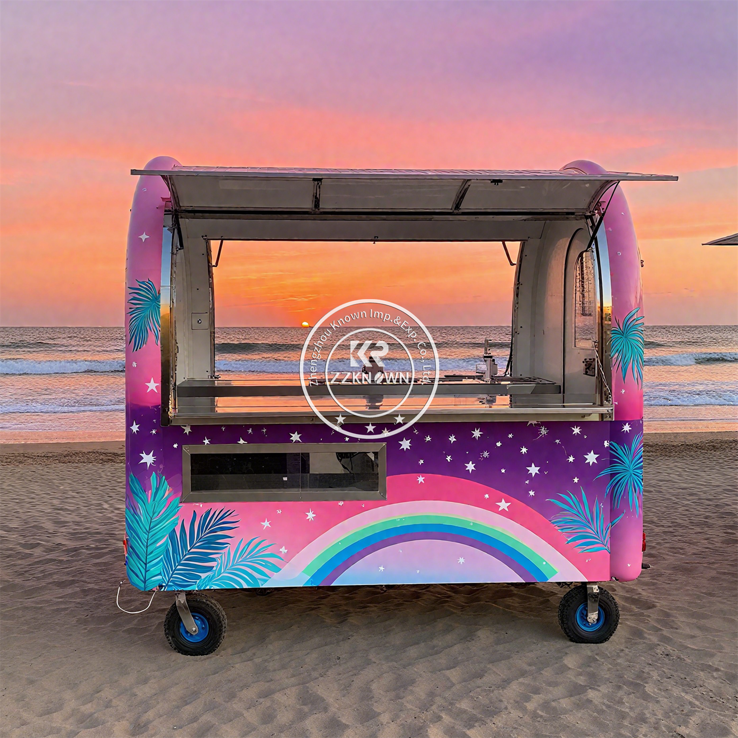 Food Snacks Catering - Street Food Trailer Snack Food Truck