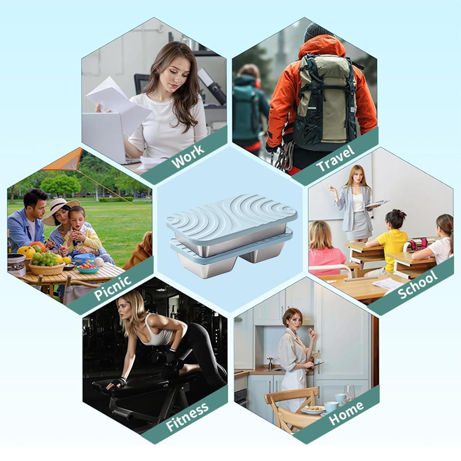 Stainless Steel Snack Containe - Food Prep Snacks recensie en prijs