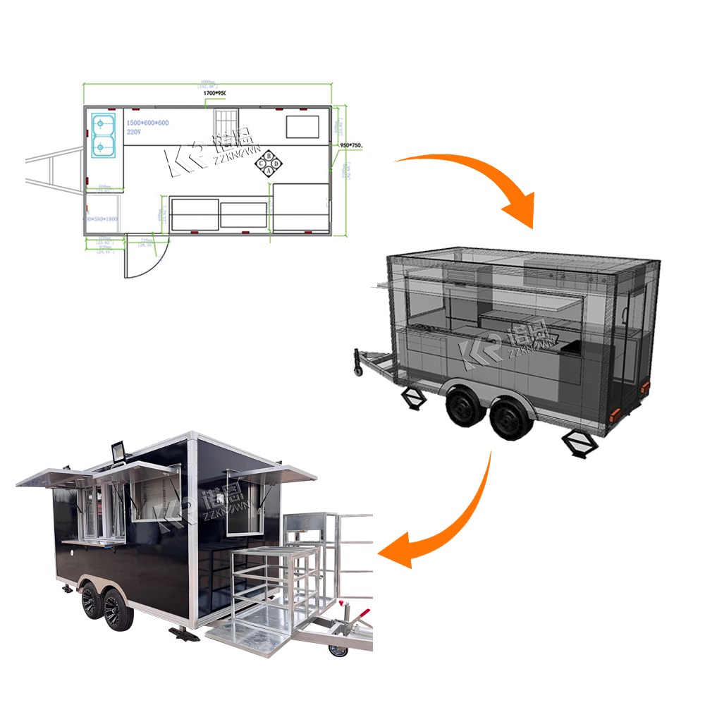 Mobile Kitchen Coffee Kiosk BB - Street Food Snacks recensie en prijs