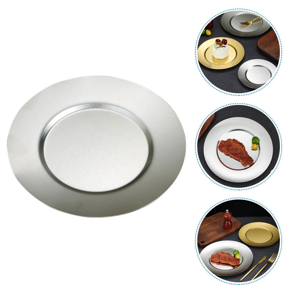 Stainless Steel Round Plate Fo - Food Snacks For Camping recensie en prijs