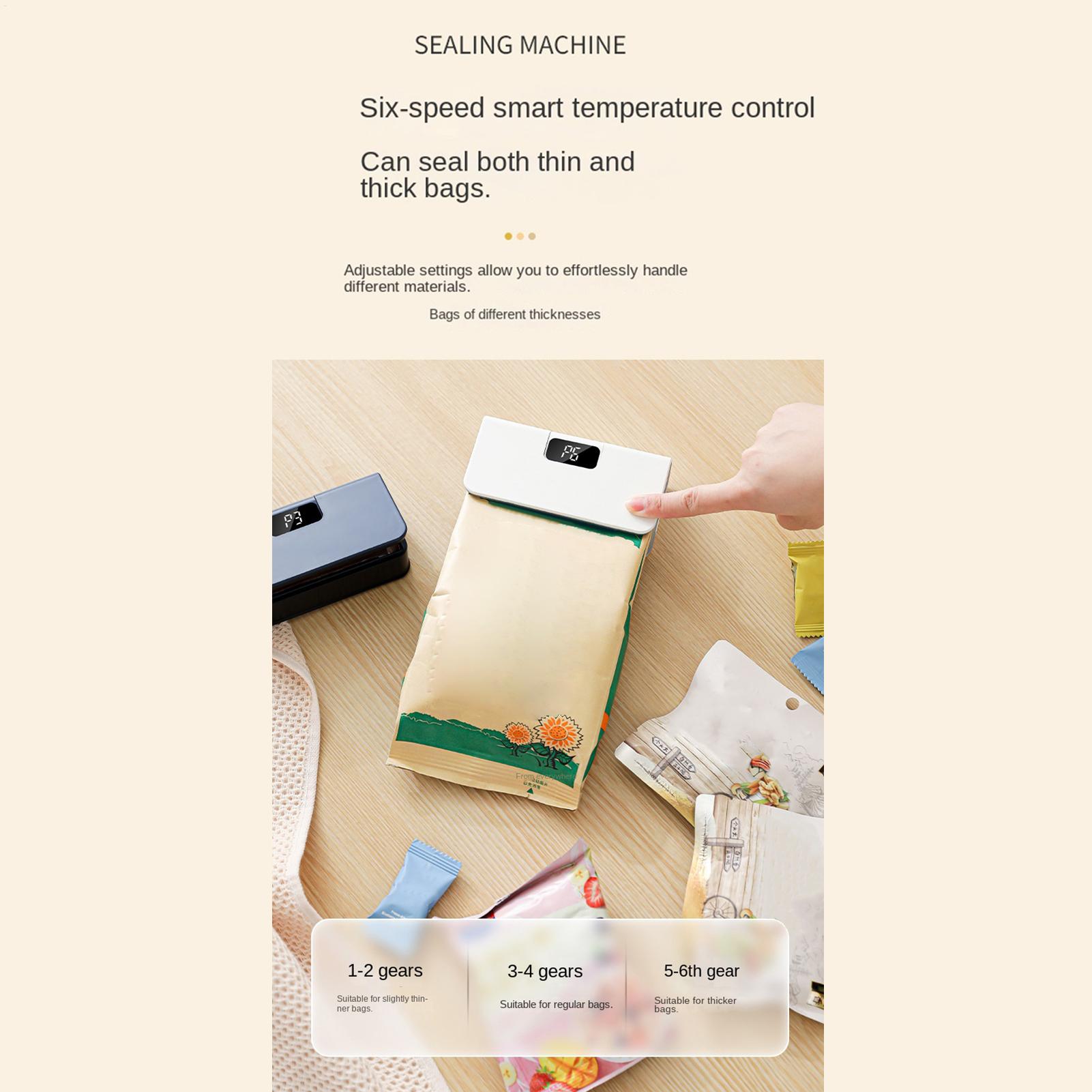 Mini Bag Resealer LED Display  - Food Prep Snacks recensie en prijs