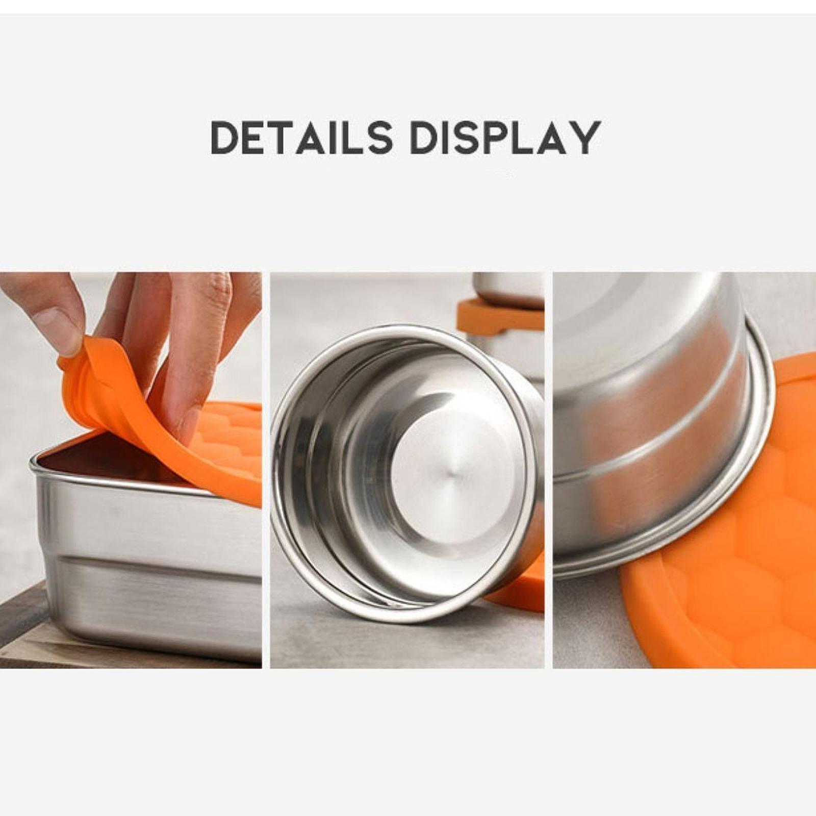 Stainless Steel Food Container - Food Prep Snacks recensie en prijs