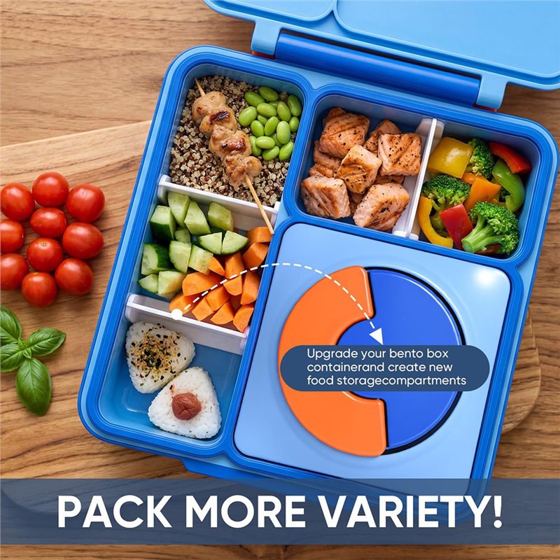 Time Saving 3-Pack Bento Box D - Food Prep Snacks recensie en prijs