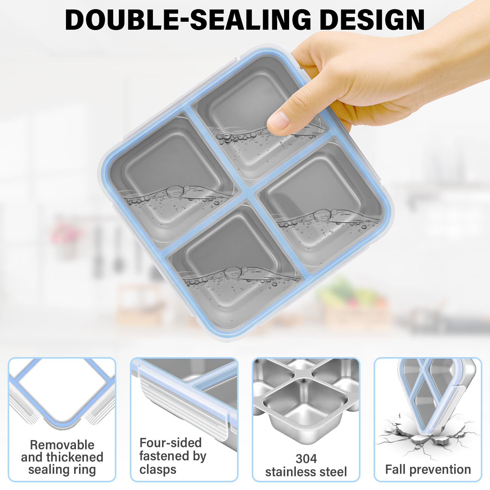 2 Pcs Stainless Steel Snack Bo - Food Prep Snacks recensie en prijs