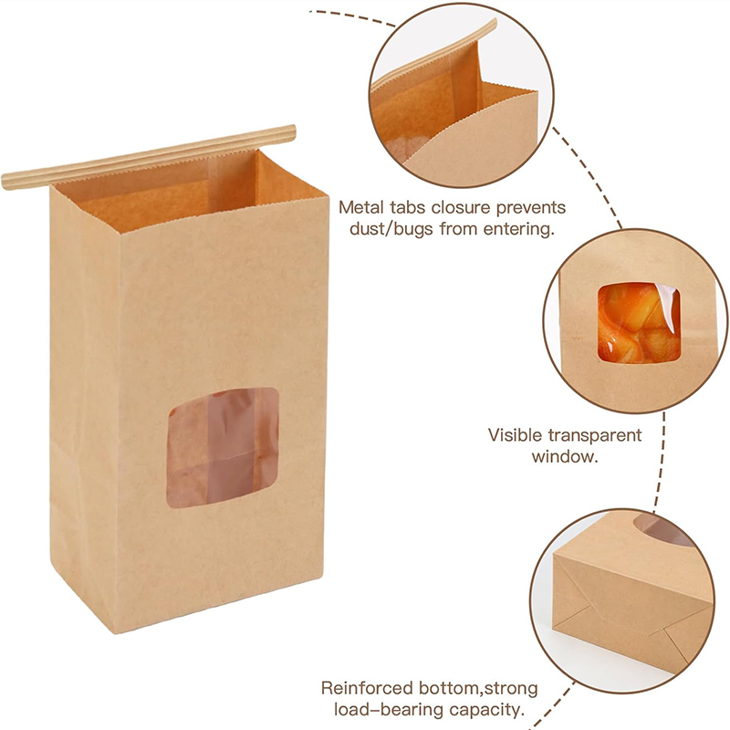 10Pcs Bakery Bags, Window Seal - Food Day Snacks recensie en prijs