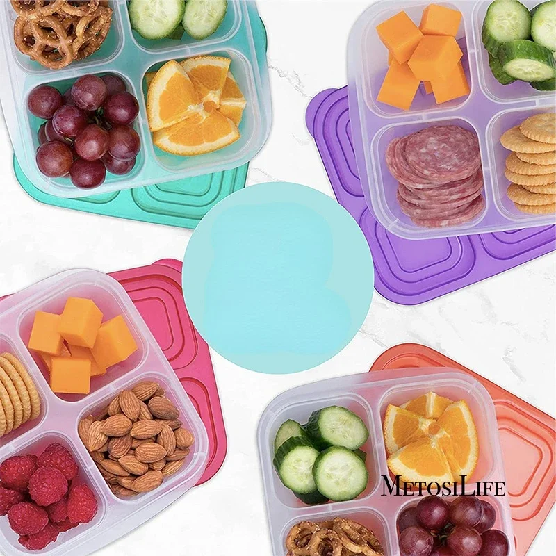 Plastic Bento Snack Box Reusab - Food Prep Snacks recensie en prijs