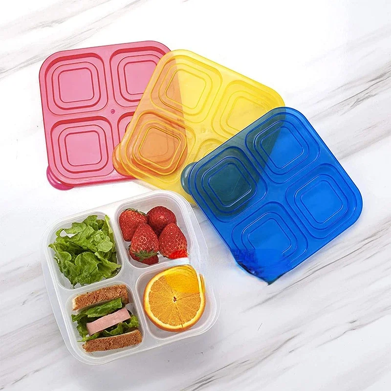Plastic Bento Snack Box Reusab - Food Prep Snacks recensie en prijs
