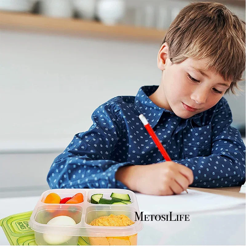 Plastic Bento Snack Box Reusab - Food Prep Snacks recensie en prijs