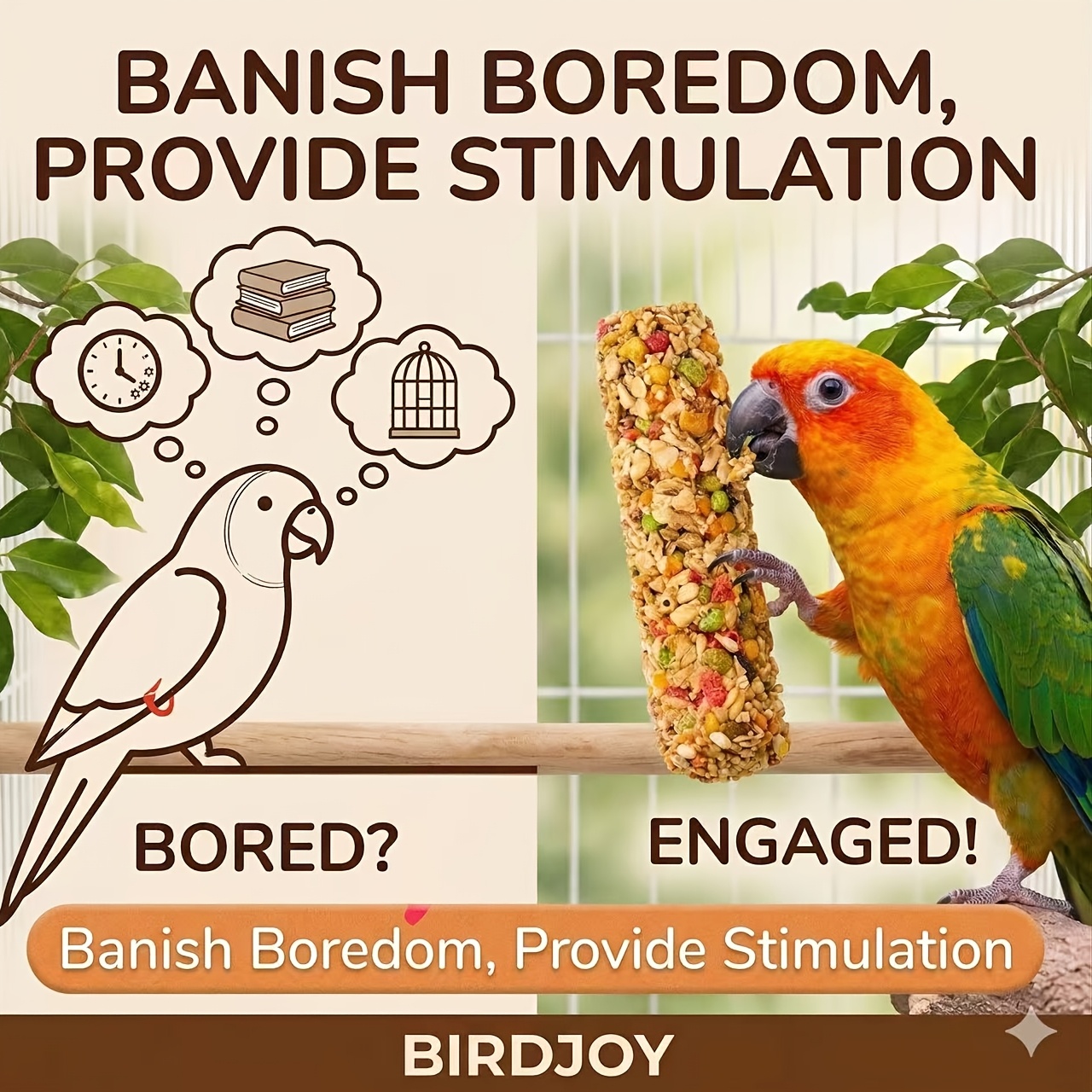 3pcs Bird Treat Sticks, Natura - Food Snacks With High Protein recensie en prijs