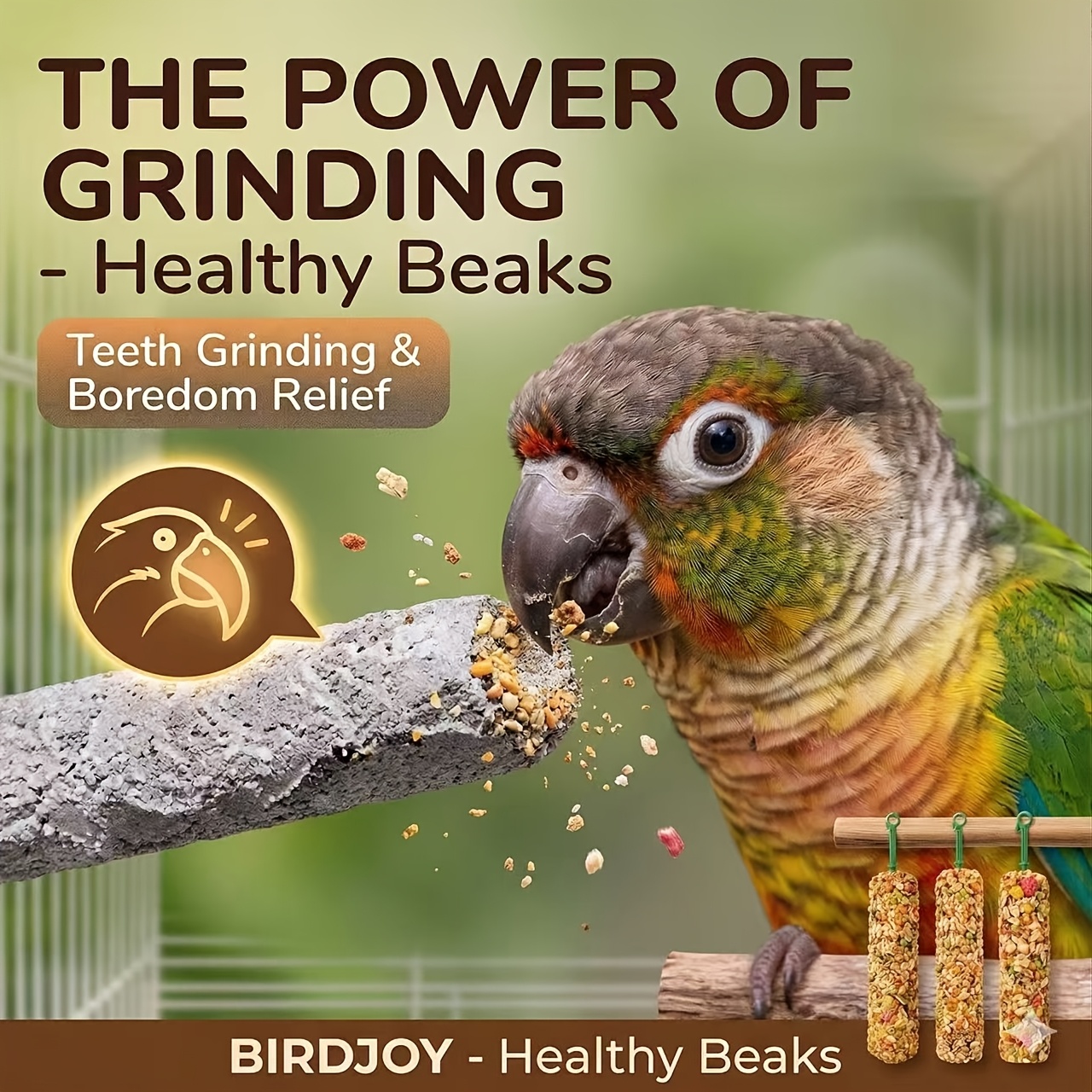 3pcs Bird Treat Sticks, Natura - Food Snacks With High Protein recensie en prijs