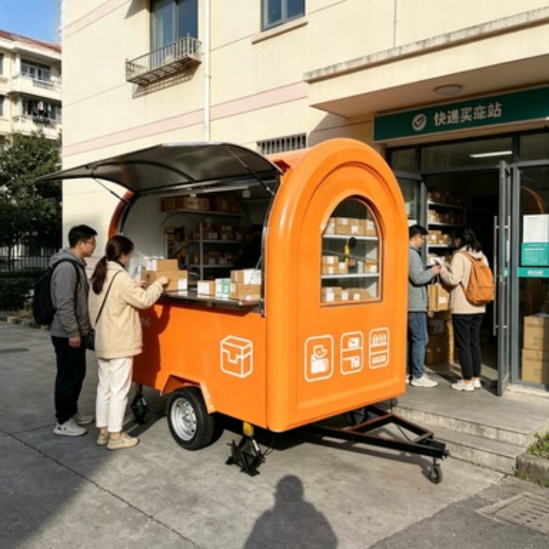 Hot Sale Food Cart Hand Push M - Street Food Snacks recensie en prijs