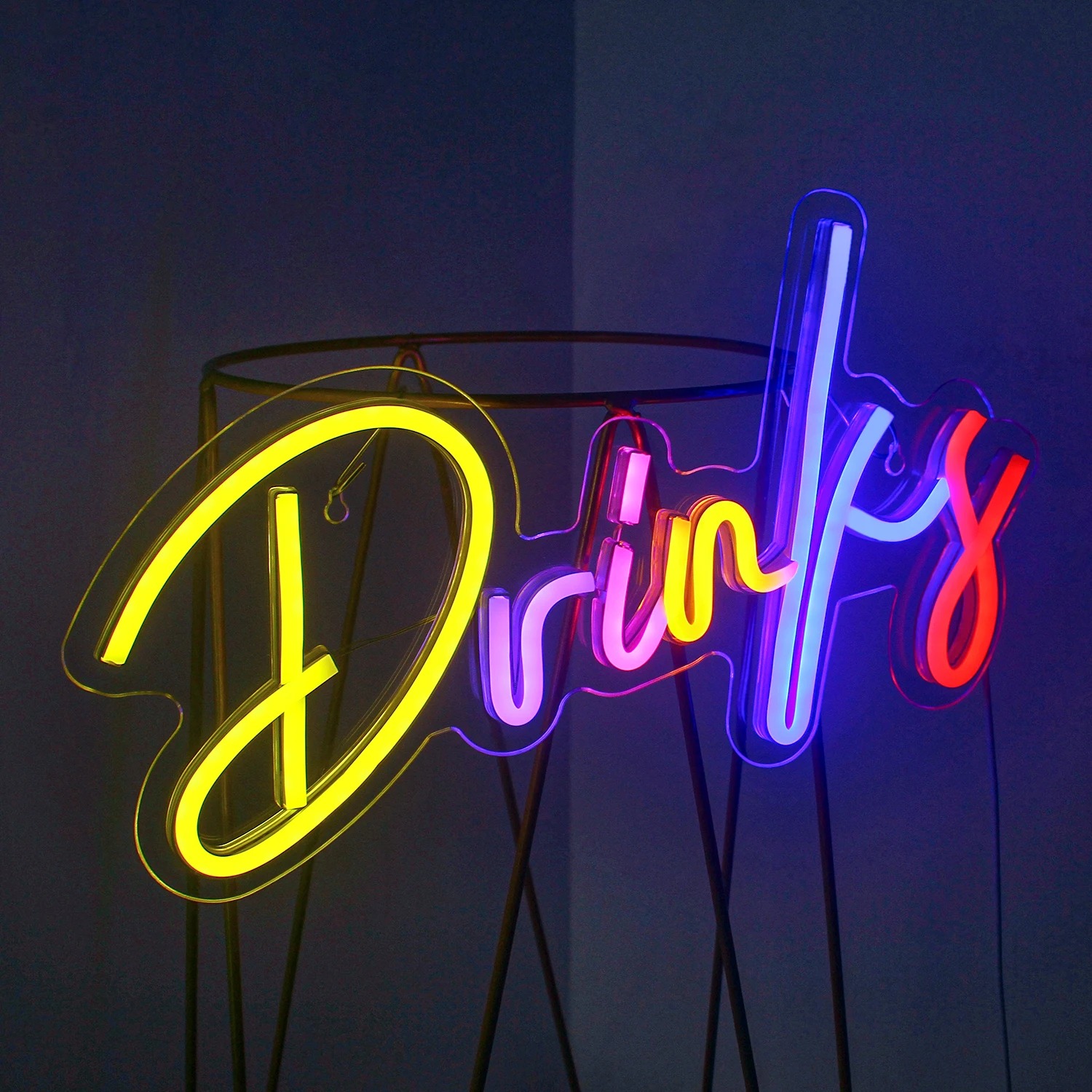 Drinks & Snacks Bar LED Neon L - Food Snacks Background recensie en prijs