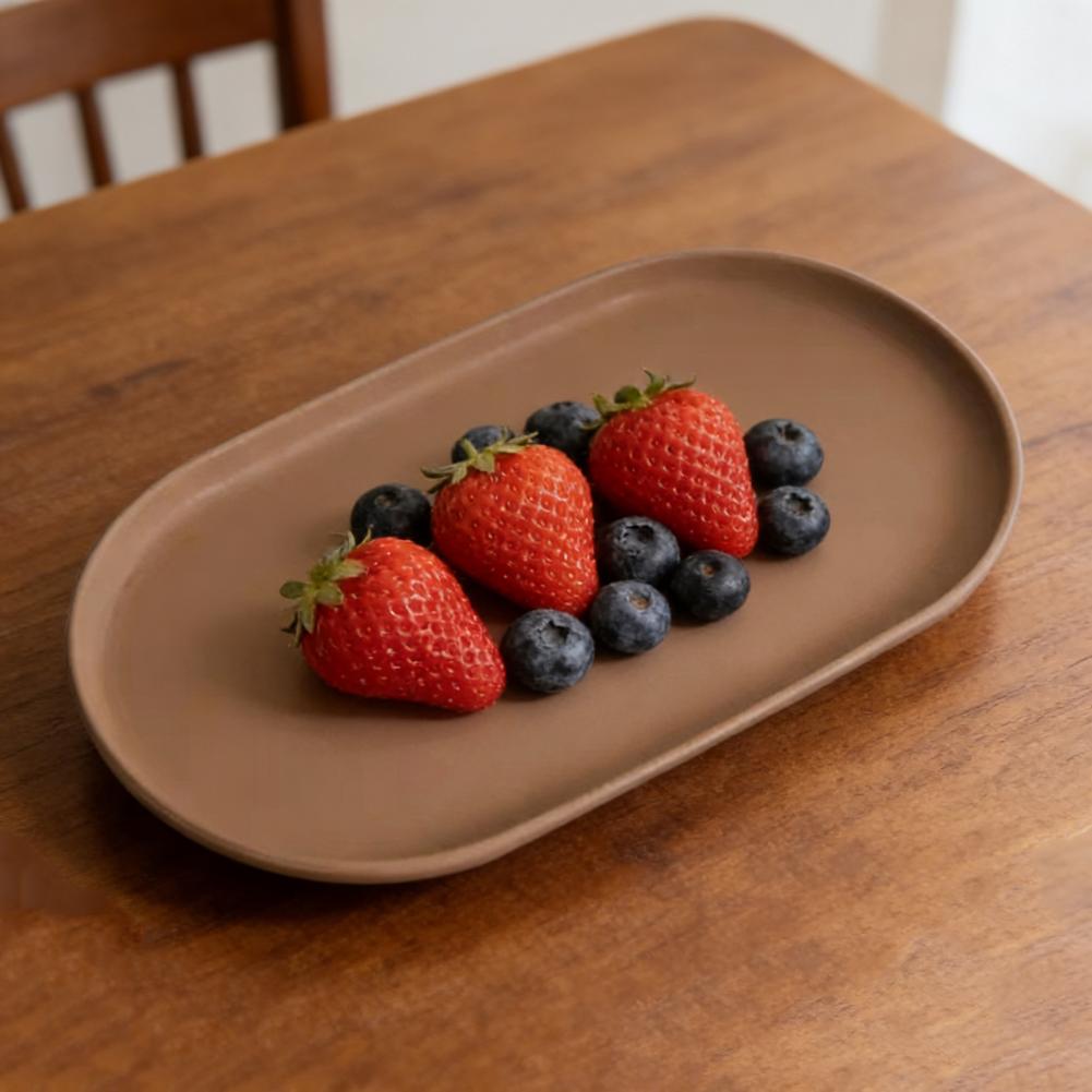 Stackable Fruit Plate Oval Sha - Food Snacks For Camping recensie en prijs