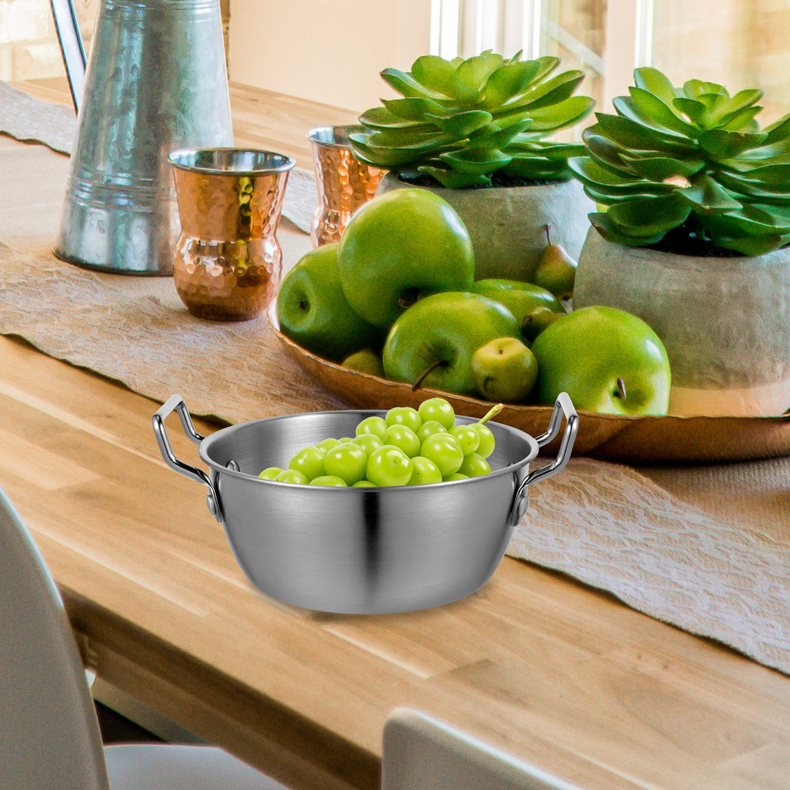 Stainless Steel Salad Bowl Pre - Food Prep Snacks recensie en prijs