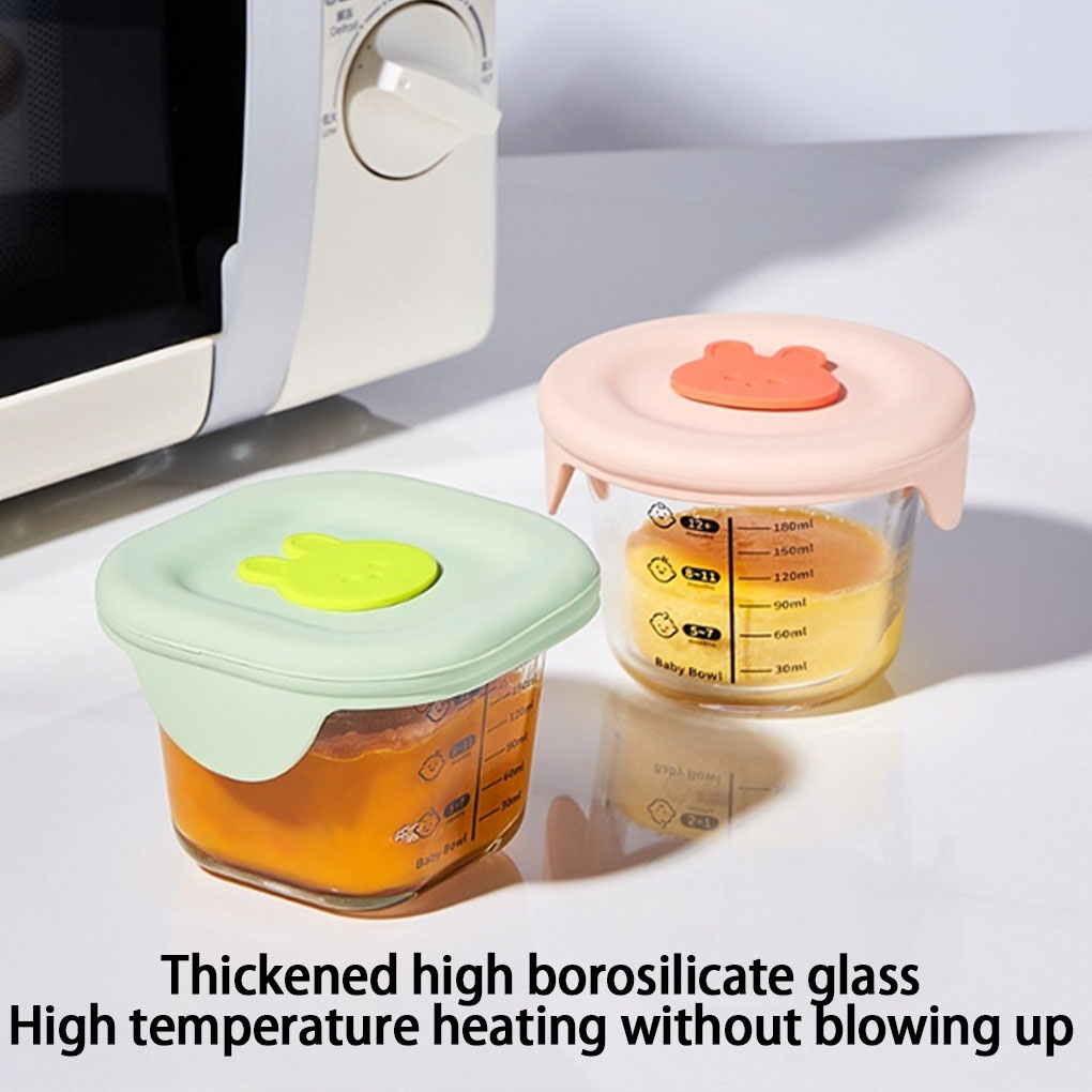 4 PCS Mini Glass Bowl with Sil - Food Prep Snacks recensie en prijs