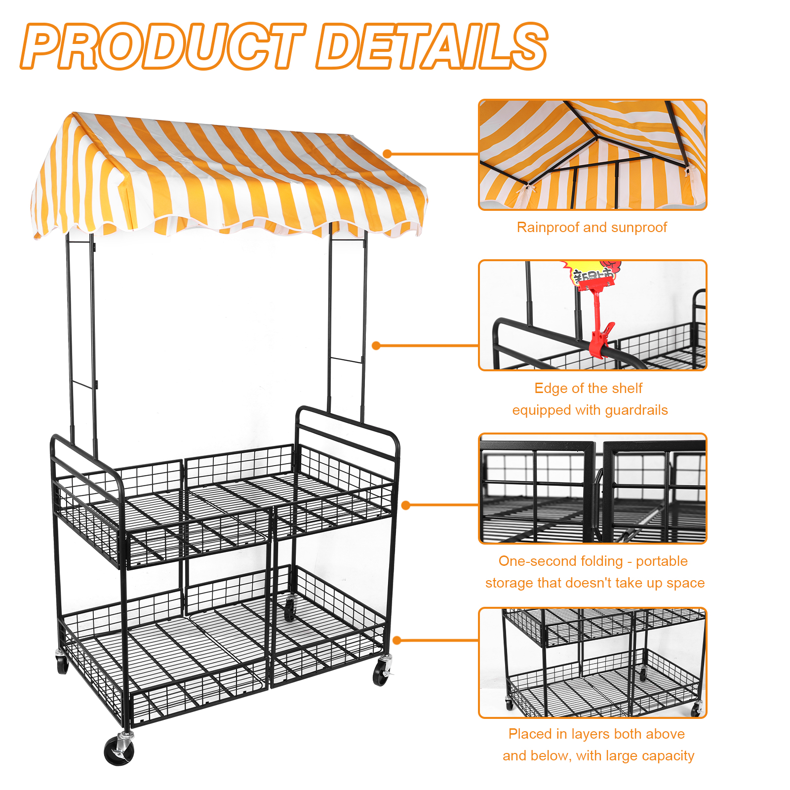 Business Mobile Catering Cart  - Food Snacks Catering recensie en prijs