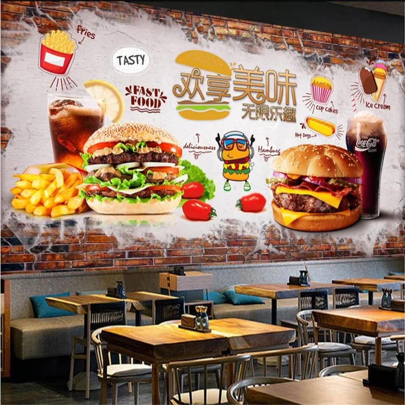 Customized Text Burger French  - Food Snacks Background recensie en prijs