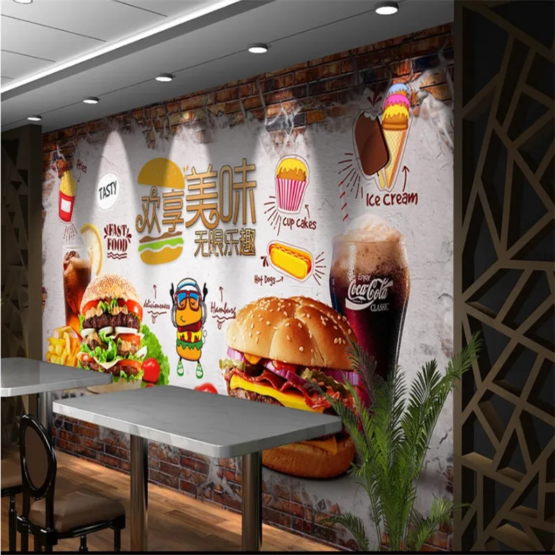 Customized Text Burger French  - Food Snacks Background recensie en prijs