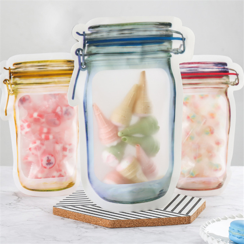 50Pcs Mason Bottle Shape Thick - Food Day Snacks recensie en prijs