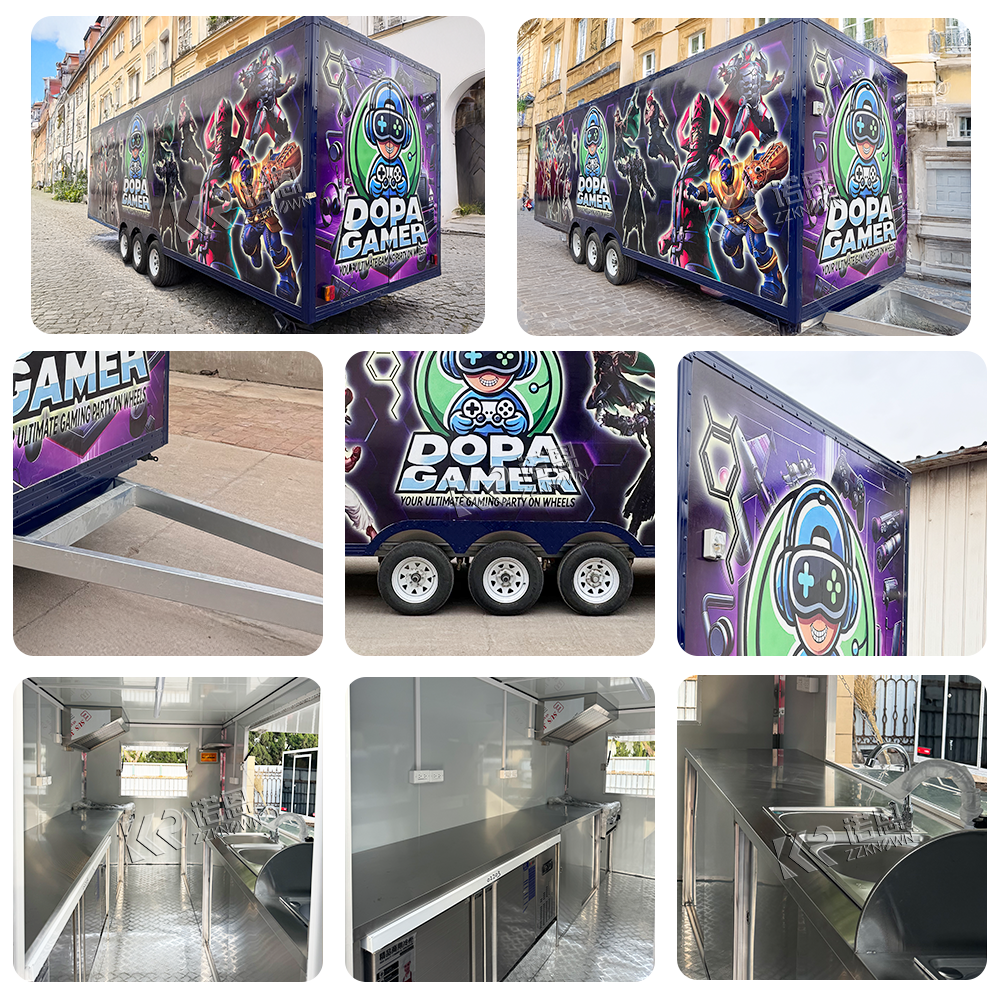 Food Trailer Truck Ice Cream C - Food Snacks Catering recensie en prijs