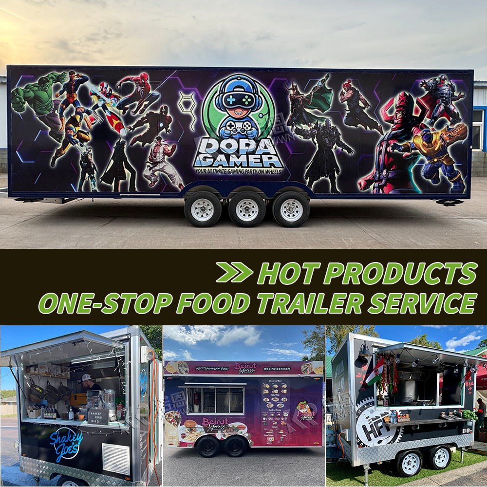 Food Trailer Truck Ice Cream C - Food Snacks Catering recensie en prijs
