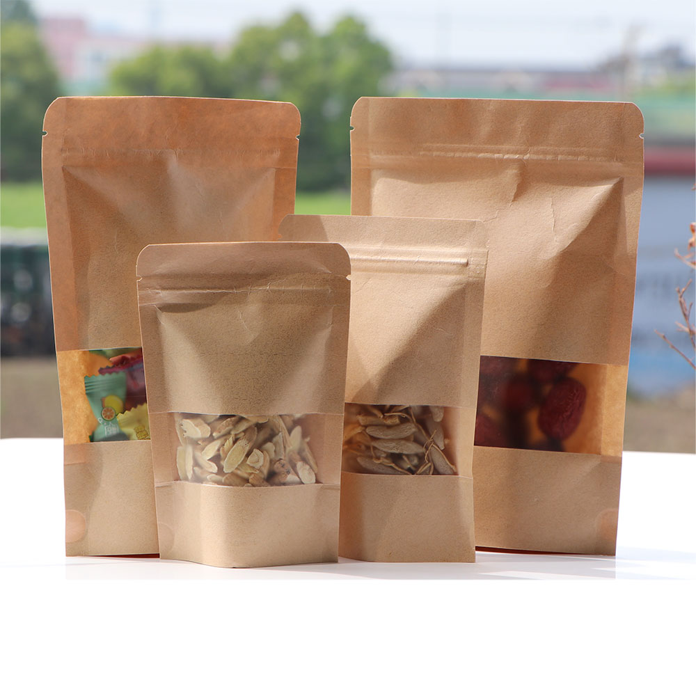 Kraft Paper Zip Lock Bags with - Food Day Snacks recensie en prijs