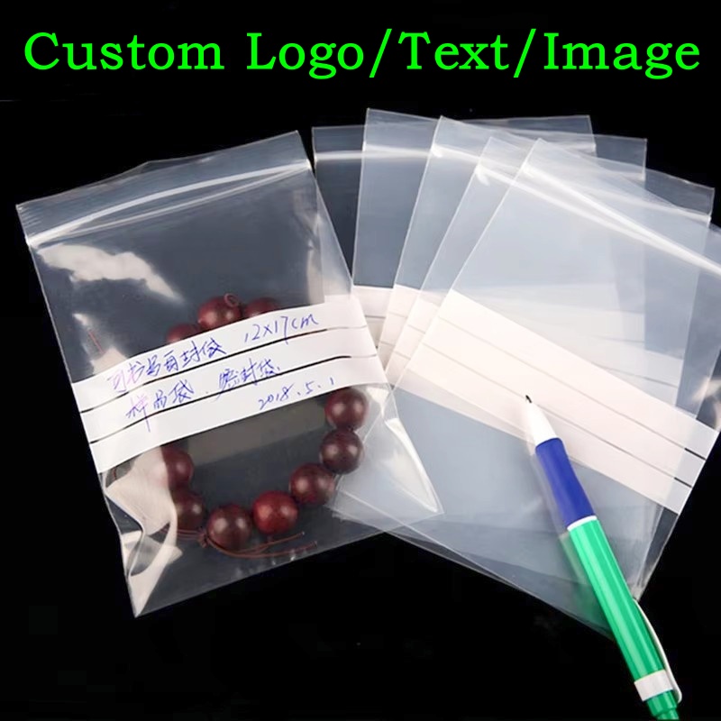 200PCS PE Clear Plastic Writin - Food Day Snacks recensie en prijs