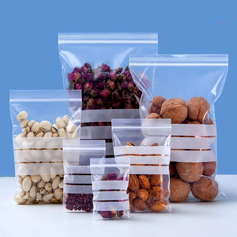 200PCS PE Clear Plastic Writin - Food Day Snacks recensie en prijs