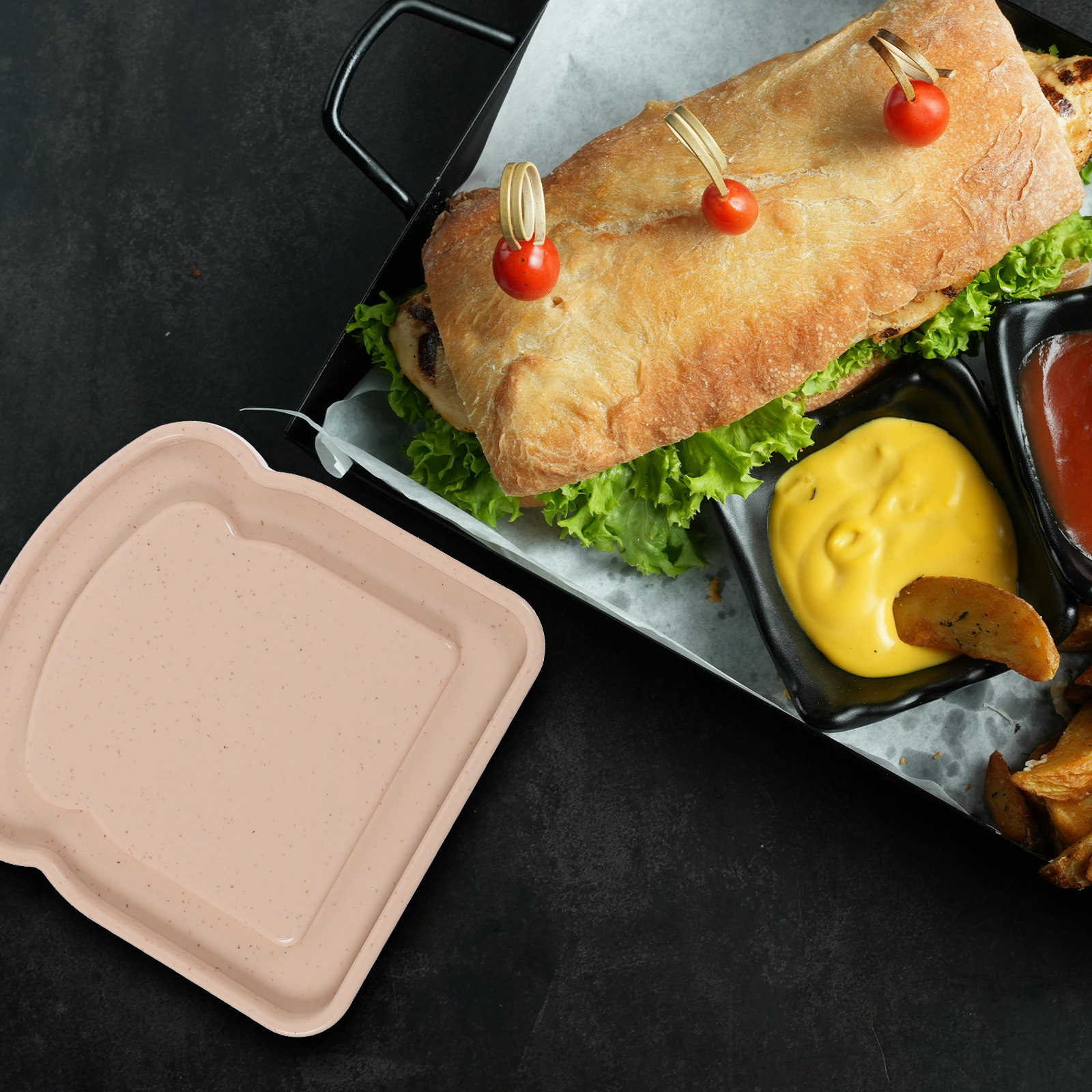 4Pcs Sandwich Storage Box Port - Food Snacks For Camping recensie en prijs