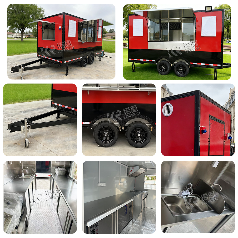 New Food Truck Trailer for Sal - Street Food Snacks recensie en prijs