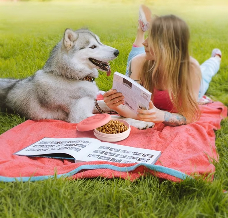 11/14cm2-in-1 Travel Dog Bowl  - Food Snacks For Camping recensie en prijs