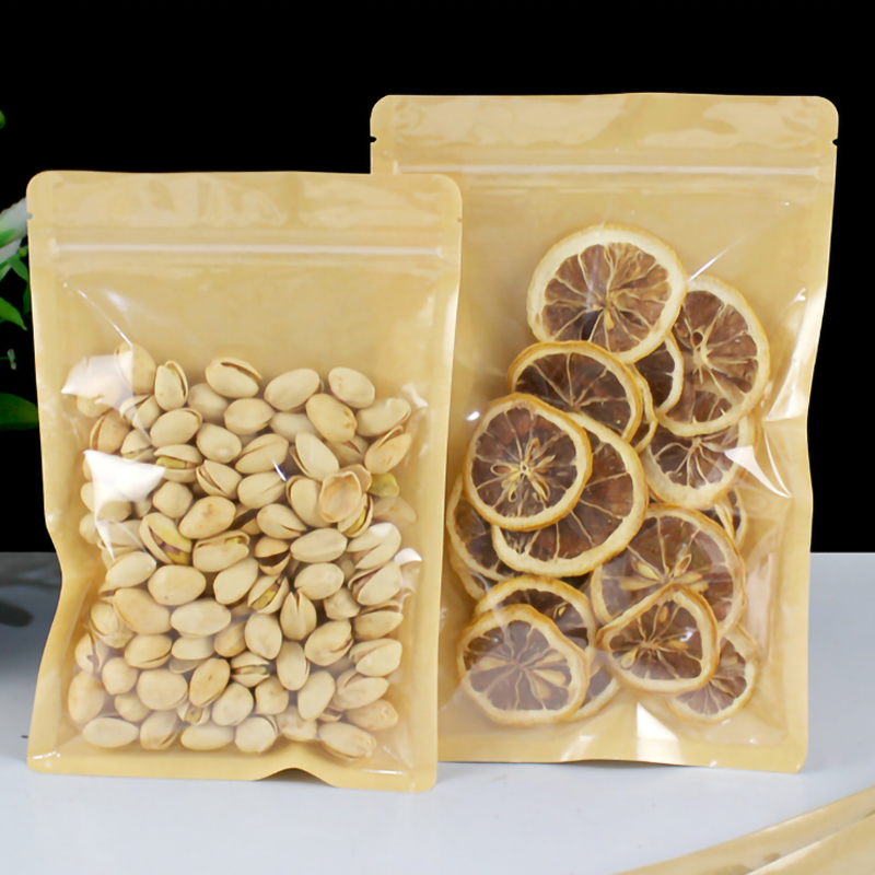 100pcs Eco-friendly Kraft Pape - Food Day Snacks recensie en prijs