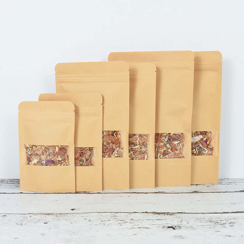 20/50pcs Kraft Paper Zip Lock  - Food Day Snacks recensie en prijs