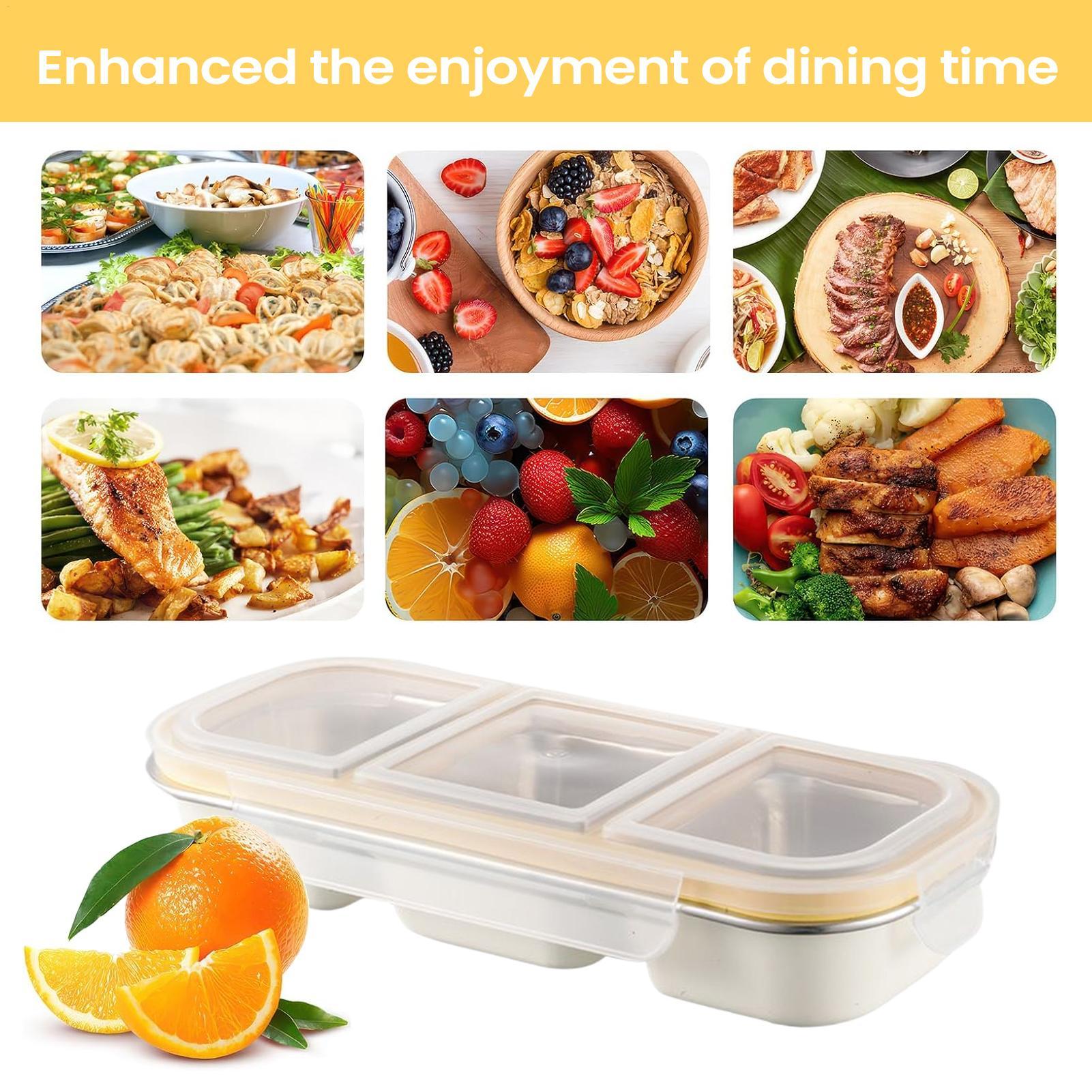 Stainless Steel Snack Box Spil - Food Prep Snacks recensie en prijs