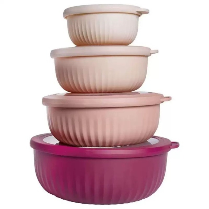 4pcs Wide Mixing Bowls Nesting - Food Prep Snacks recensie en prijs