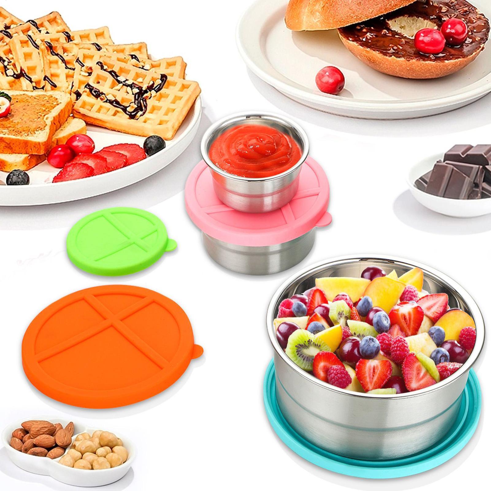 Metal Food Container 5 Pieces  - Food Snacks For Camping recensie en prijs