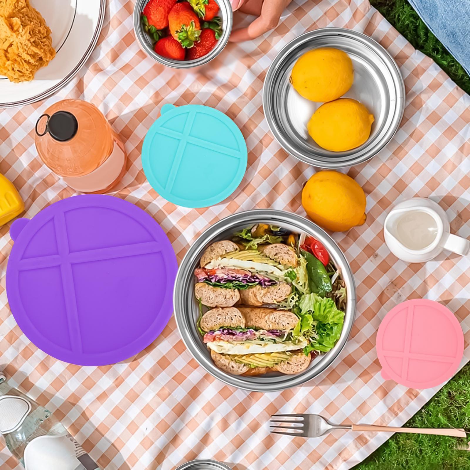 Metal Food Container 5 Pieces  - Food Snacks For Camping recensie en prijs