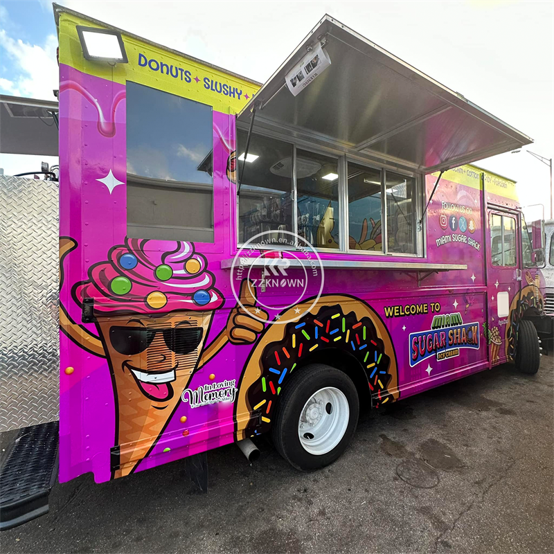 2025 Food Truck Trailer Custom - Food Snacks Catering recensie en prijs