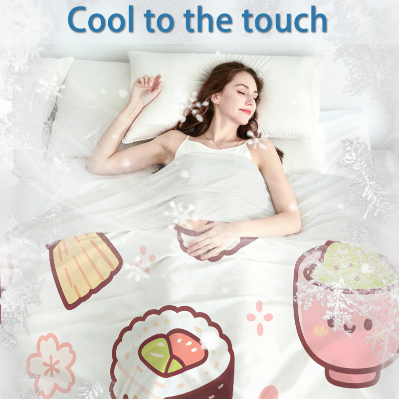 Cooling Blanket Vintage Snack  - Food Snacks For Camping recensie en prijs