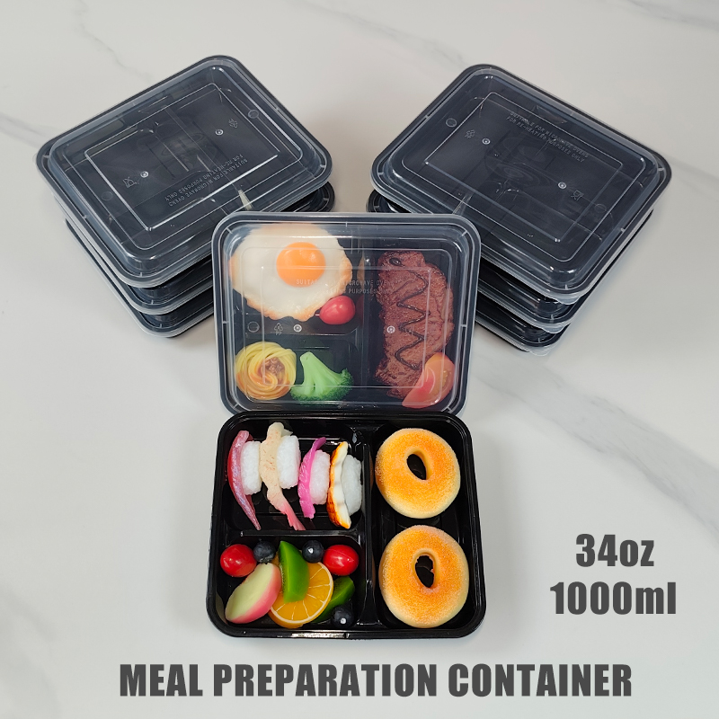 3-Compartment 34 Oz/1000 Ml, 1 - Food Prep Snacks recensie en prijs