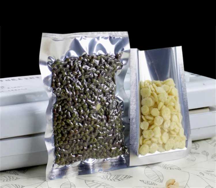 100 Pack Silver Glossy Flat Po - Food Day Snacks recensie en prijs